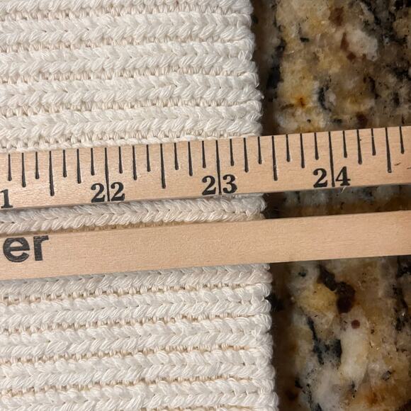 ZARA Women Medium Chunky Academia Artsy Black And White Wide Stripe Sweater Vest - Picture 5 of 6